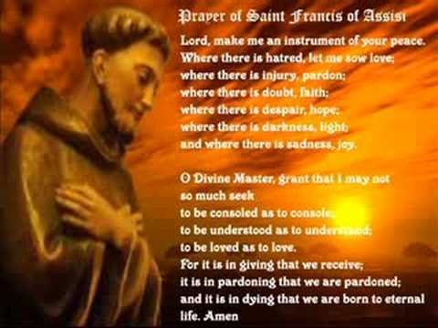 Prayer of St Francis