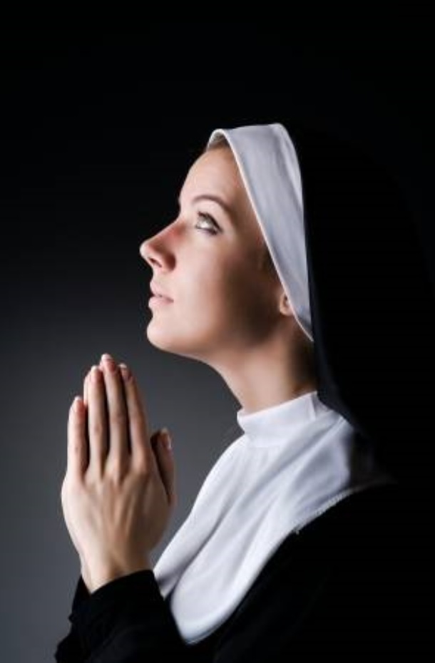 Nun Praying