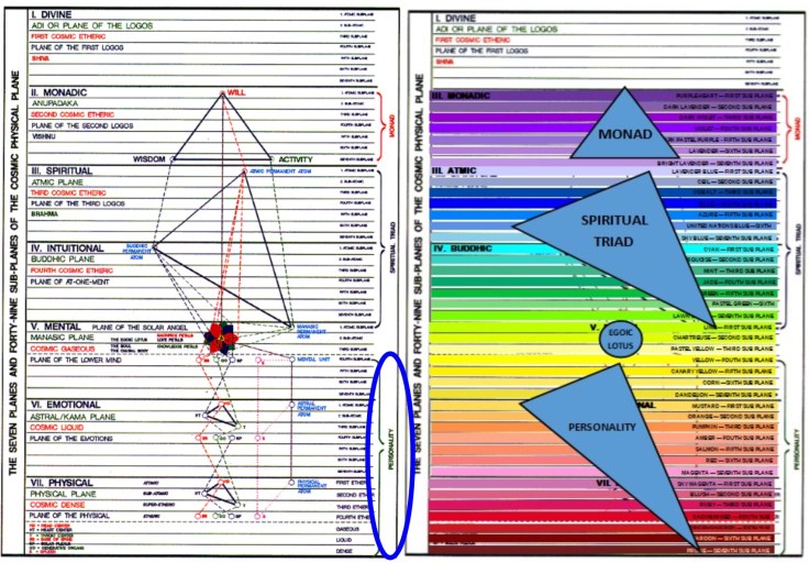 Bailey Chart Highlighting Personality